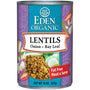 Eden Foods Lentils with Onion & Bay Leaf Organic - 15 ozs.