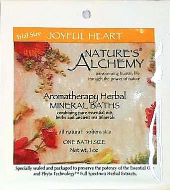 Nature's Alchemy Herbal Mineral Bath Joyful Heart - 12 x 1 oz.