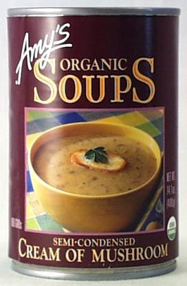 Amy's Cream of Mushroom Soup Organic - 14.1 ozs.