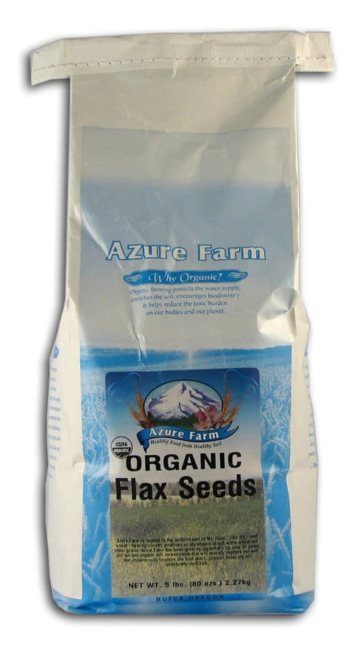 Azure Farm Flax Seeds Organic - 5 lbs.
