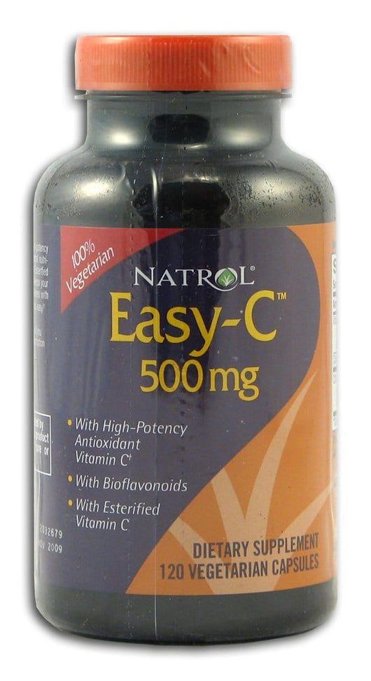 Natrol Easy-C 500 mg with Bioflavonoids Veg. Caps - 120 caps