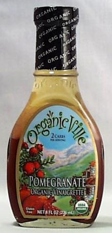 OrganicVille Pomegranate Vinaigrette Organic - 6 x 8 ozs.