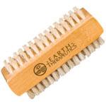 Earth Therapeutics Mani + Cure Genuine Bristle Nail Brush Body Tools