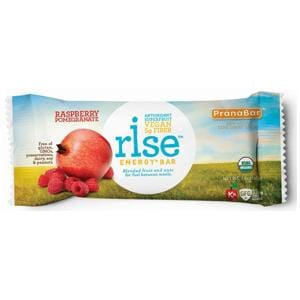 Rise Bar Energy Bars, Raspberry Pomegranate, Organic - 3 x 1.6 ozs.