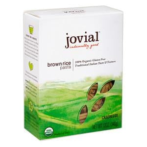 Jovial Foods Brown Rice Caserecce, Gluten Free, Organic - 12 x 12 ozs.
