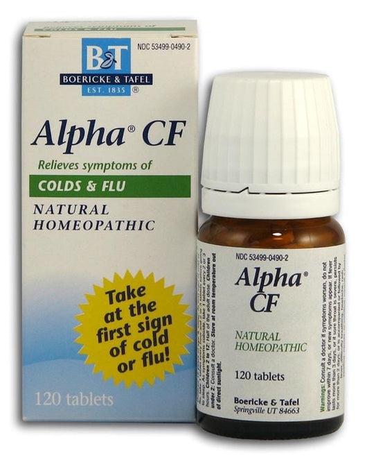 Boericke & Tafel Alpha Cold & Flu - 120 tabs
