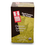 Equal Exchange Organic Teas C=Caffeine Jasmine Green Green Teas 20 ct