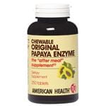 American Health Enzymes Chewable Original Papaya Enzyme 250 tablets