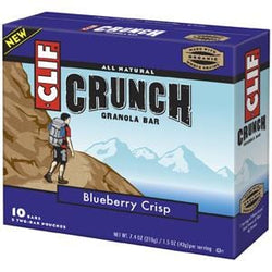 Clif Bar Blueberry Crisp Crunch Granola Bars - 12 x 7.4 ozs.