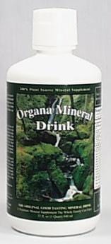 Organa Mineral Drink - 32 ozs.