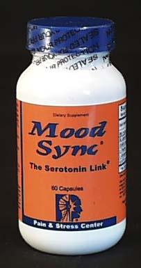 Pain & Stress Center Mood Sync The Seratonin Link - 60 caps