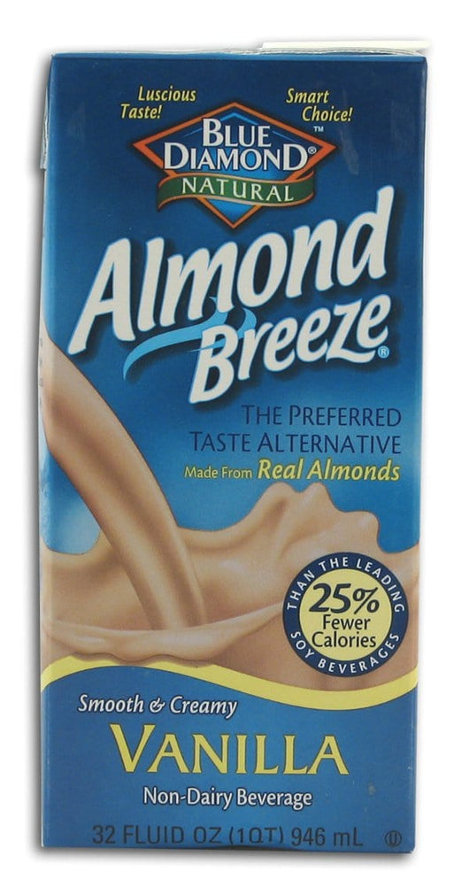 Blue Diamond Almond Breeze Vanilla - 12 x 32 ozs.