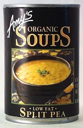 Amy's Split Pea Soup Organic - 12 x 14.1 ozs.
