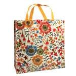 Blue Q Shoppers Flower Field Reusable Tote Bags 16
