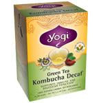 Yogi Tea Green Tea (contains caffeine) Kombucha Decaffeinated 16 ct