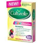 Natural Probiotic with Lactobacillus GG Culturelle Kids! Berry 30 tabs