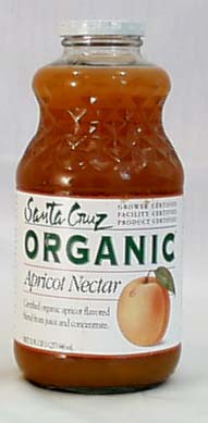 Santa Cruz Apricot Nectar Organic - 12 x 32 ozs.