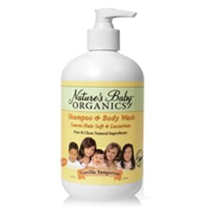 Nature's Baby Organics Shampoo & Body Wash Vanilla Tangerine - 12 x 16 ozs.