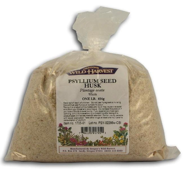 Oregon's Wild Harvest Psyllium Seed Husk Whole - 1 lb.