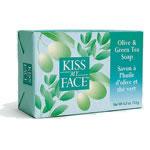 Kiss My Face Olive Oil Bar Soaps Olive & Green Tea 4 oz.