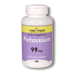 Thompson Minerals - Potassium 99 mg 180 tabs