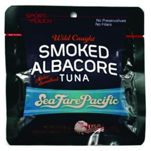 Sea Fare Pacific Albacore Tuna, Smoked - 3 ozs.