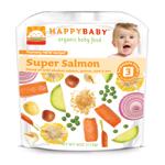 Happy Family Organic Baby Food Super Salmon Stage 3 (7+ mos.) 4 oz