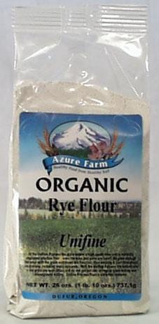 Azure Farm Rye Flour (Unifine) Organic - 26 ozs.
