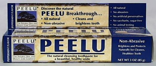 Peelu Toothpaste Peppermint Fluoride Free - 3 ozs.