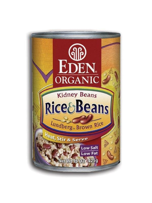 Eden Foods Rice and Kidney Beans Organic - 15 ozs.