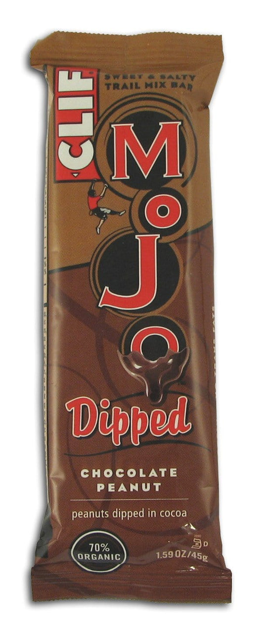 Clif Bar Mojo Dipped Chocolate Peanut Bar - 12 x 1.59 ozs.