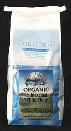 Azure Farm Unbleached White Flour Organic - 5 lbs.