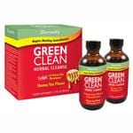 Detoxify Herbal Cleansers Green Clean Honey Tea Flavored 2 (4 fl oz)