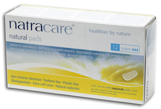 Natracare Super Pads - 12 x 12 ct.