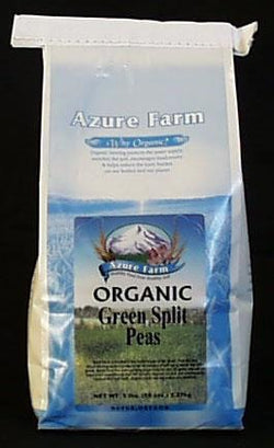 Azure Farm Peas Green Split Organic - 5 lbs.