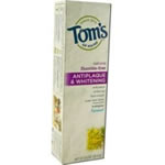 Tom's of Maine Fennel Antiplaque Fluoride-Free Tartar Control & Whitening 5.5 oz.