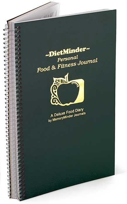 Memory Minder DietMinder Personal Food/Fitness Journal - 1 book