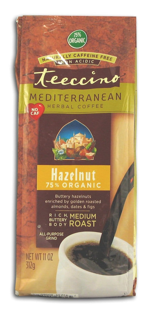 Teeccino Hazelnut Herbal Coffee - 11 ozs.