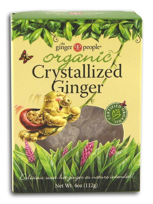 Ginger People Crystallized Ginger Organic - 4 ozs.