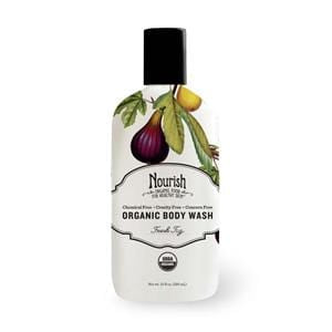 Nourish Body Wash, Fresh Fig, Organic - 10 ozs.