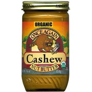 Once Again Nut Butter Inc. Cashew Butter Organic - 12 x 16 ozs.