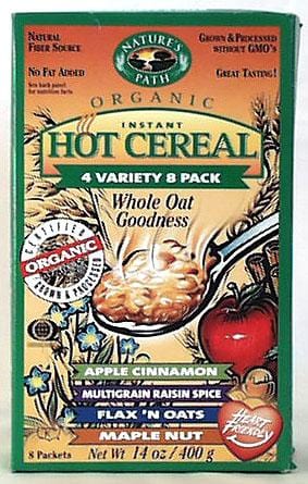 Nature's Path Instant Hot Cereal Variety Pack - 6 x 8 packs