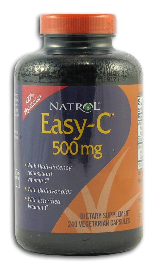 Natrol Easy-C 500 mg with Bioflavonoids Veg. Caps - 240 caps