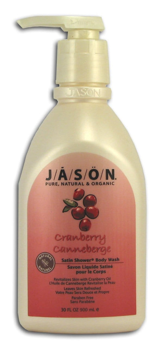 Jason Cranberry Satin Shower Body Wash - 30 ozs.