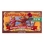Celestial Seasonings Holiday Teas Gingerbread Spice Herb Tea 20 ct