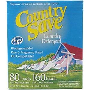 Country Save Laundry Detergent-160 frontloads/80 toploads - 10 lbs.