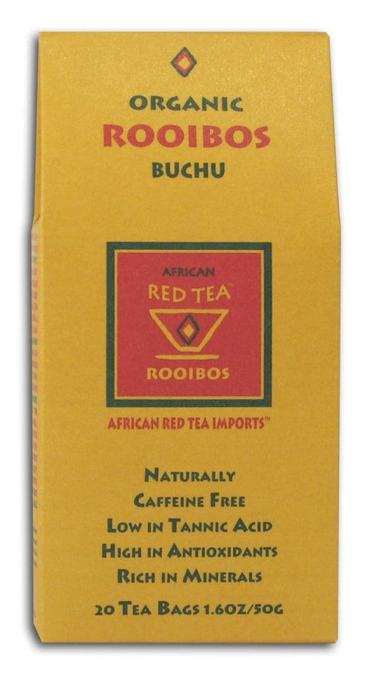 African Red Tea Rooibos Buchu Tea Organic - 1 box