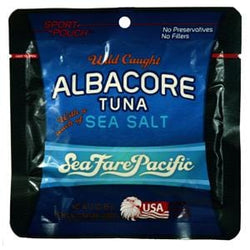 Sea Fare Pacific Albacore Tuna, Sea Salt - 3 ozs.