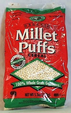 Nature's Path Puffed Millet Organic - 12 x 6 ozs.