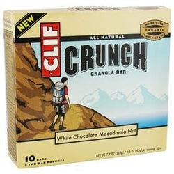 Clif Bar White Chocolate Crunch Granola Bars - 12 x 7.4 ozs.